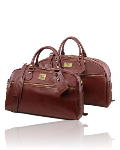 Magellan - Leather travel set leather travel sets