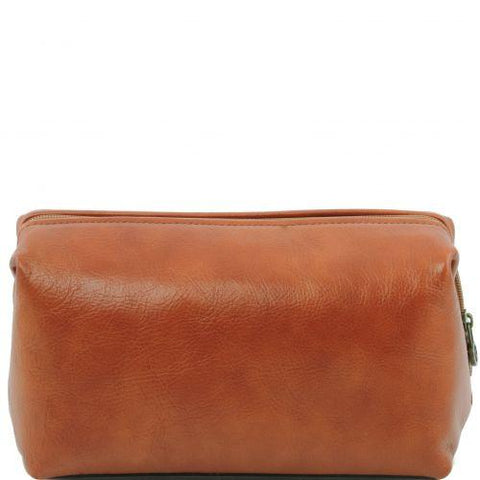 Smarty - Leather toilet bag - Large size