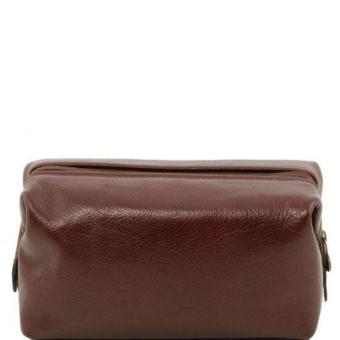 Smarty - Leather toilet bag - Small size