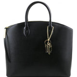 TL KeyLuck - Saffiano leather tote - Large size