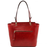 TL NeoClassic - Leather tote with two handles