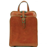 Taipei - 3 Compartments leather backpack