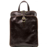 Taipei - 3 Compartments leather backpack