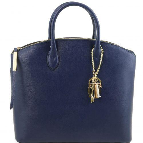 TL KeyLuck - Saffiano leather tote Business