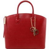 TL KeyLuck - Saffiano leather tote