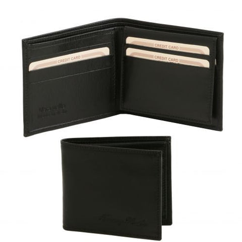 Exclusive leather 3 fold wallet for men