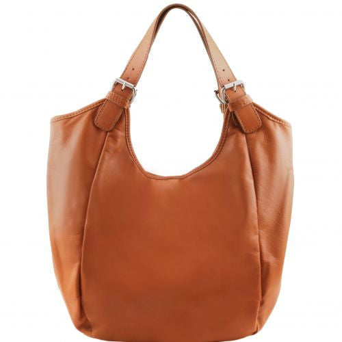 Gina - Leather hobo bag leather shoulder bags