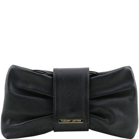 Priscilla - Clutch leather handbag