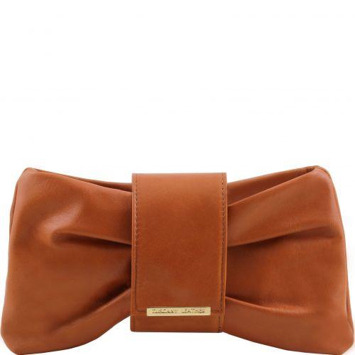 Priscilla - Clutch leather handbag Business