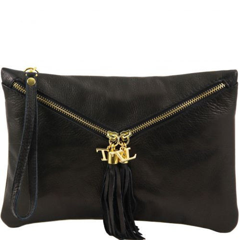 Audrey - Leather clutch