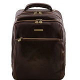 Phuket - 3 Compartments leather laptop backpack