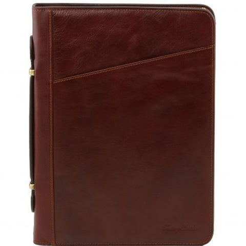Claudio - Exclusive leather document case with handle