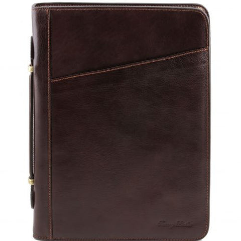 Claudio - Exclusive leather document case with handle