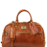 TL Voyager - Travel leather bag- Small size