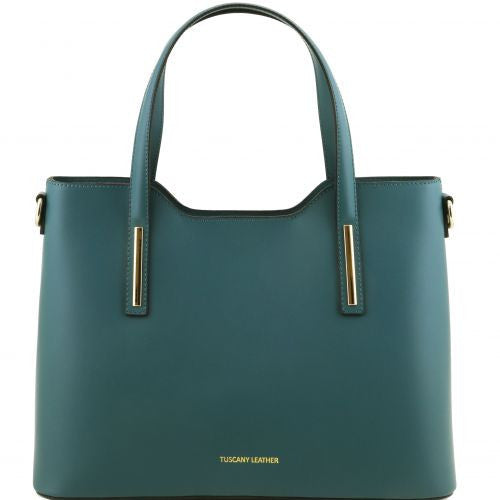 Olimpia - Ruga leather tote leather shoulder bags