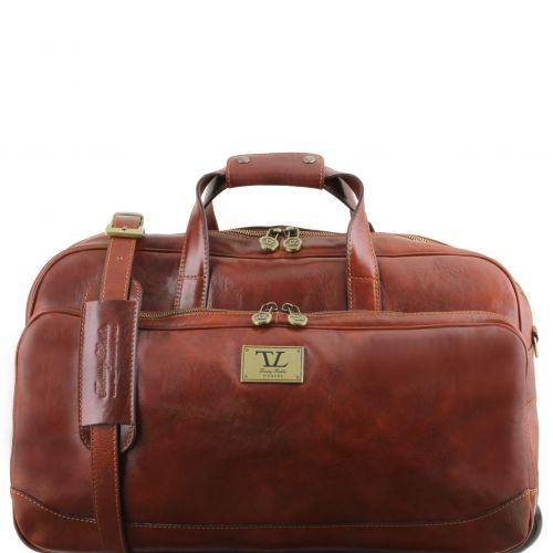 Samoa - Trolley leather bag - Small size leather travel bags