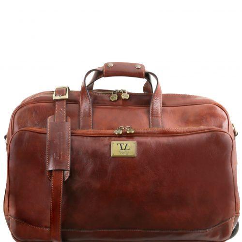 Samoa - Trolley leather bag - Large size leather travel bags