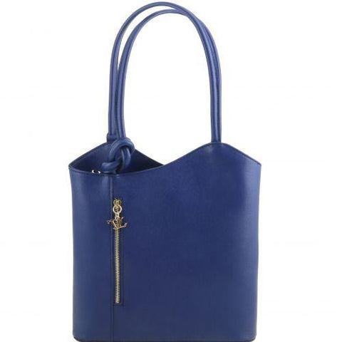 Patty - Saffiano leather convertible bag