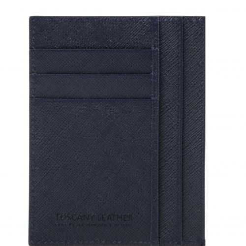 Exclusive Saffiano leather credit/business card leather accessories for women