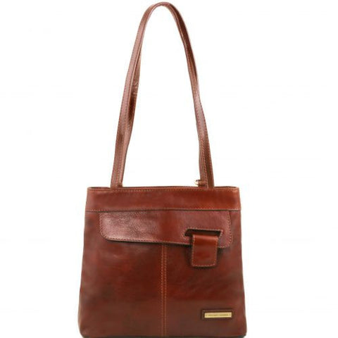 Martina - Leather convertible bag