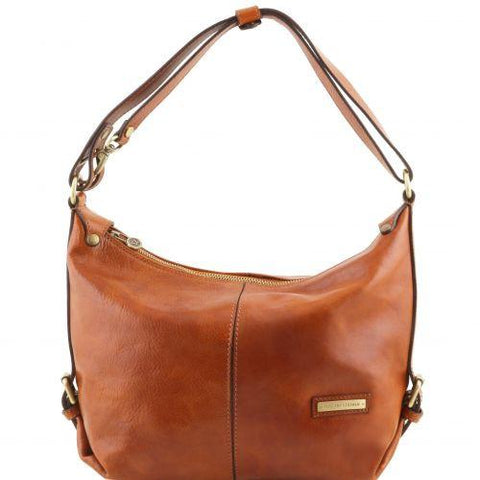 Sabrina - Leather hobo bag