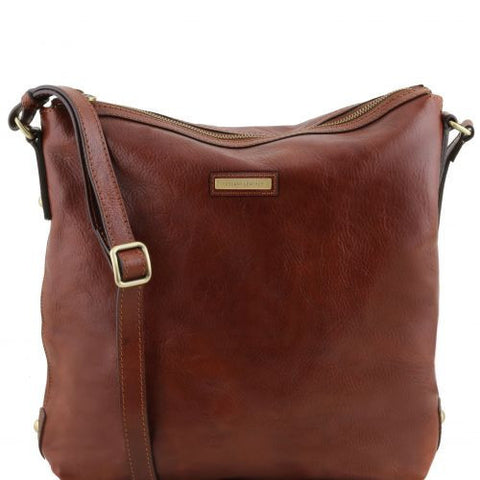 Alice - Leather tote for woman - Large size