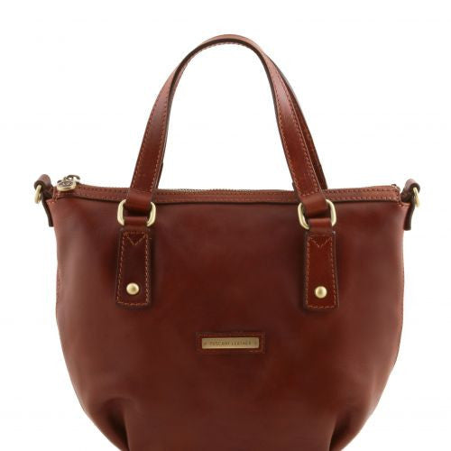 Olga - Leather shopping bag Business