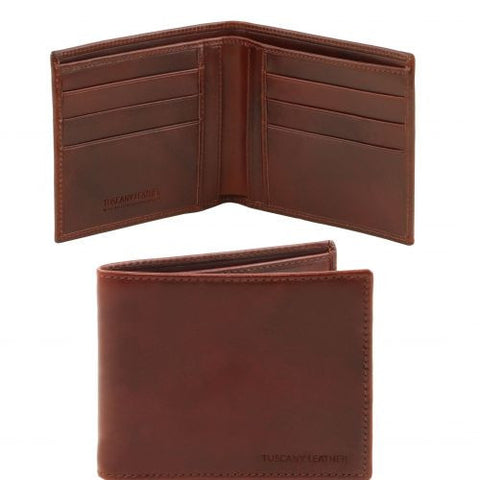 Exclusive 2 fold leather wallet for men