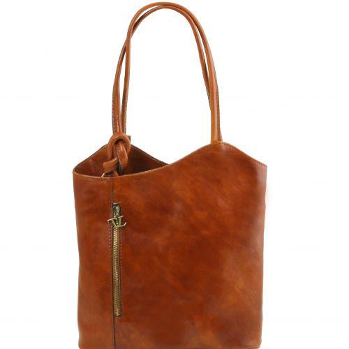 Patty - Leather convertible bag Business