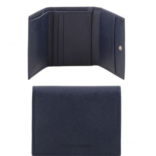 Exclusive 3 fold Saffiano leather wallet for men leather wallets for men
