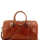 Berlin - Travel leather duffle bag - Small size