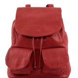 Seoul - Leather backpack Small size