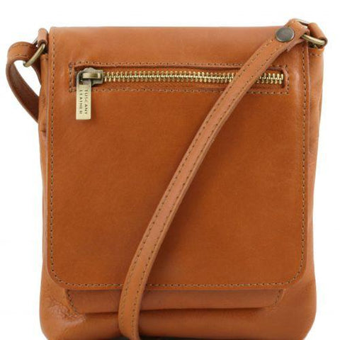 Sasha - Unisex soft leather shoulder bag