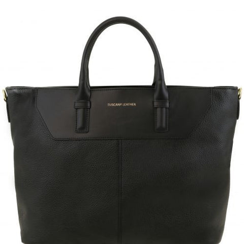 Irene - Soft leather TL SMART shopping bag