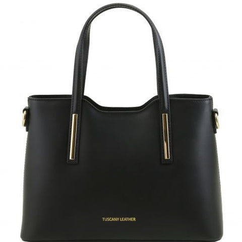 Olimpia - Ruga leather tote - Small size