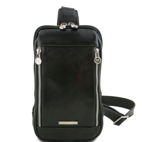 Martin - Leather crossover bag Business