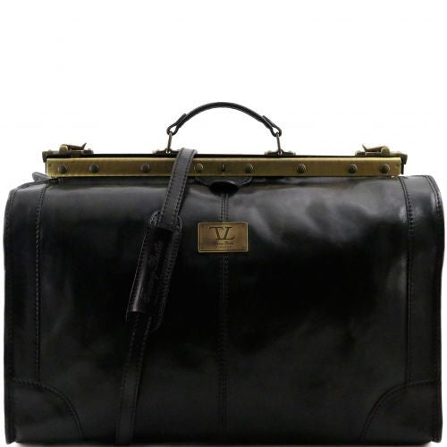 Madrid - Gladstone Leather Bag - Large size leather travel bags