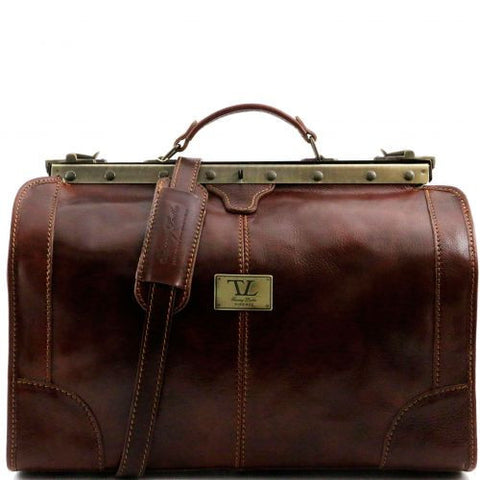 Madrid - Gladstone Leather Bag - Small size