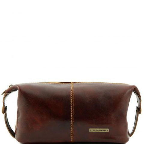 Roxy - Leather toilet bag