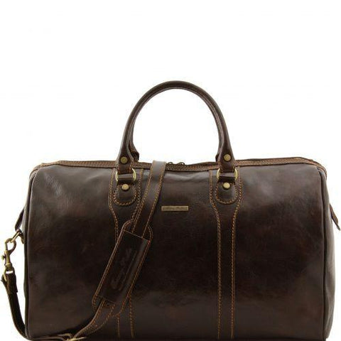 Oslo - Travel leather duffle bag - Weekender bag