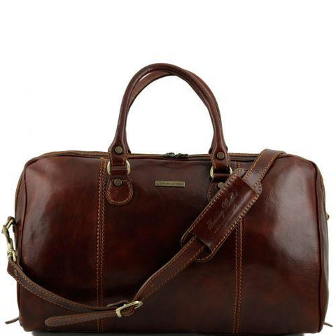 Paris - Travel leather duffle bag