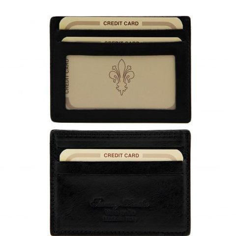 Exclusive leather credit/business card