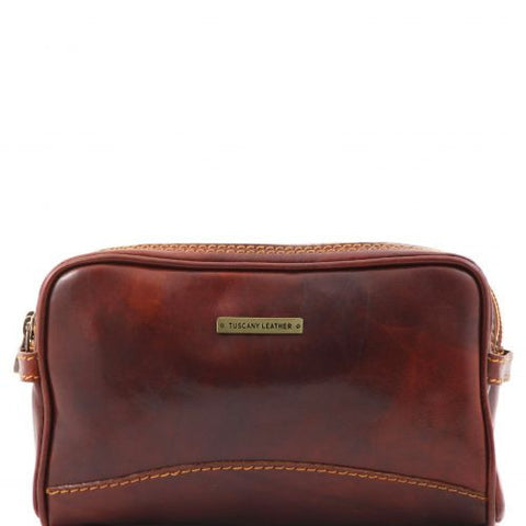 Igor - Leather toilet bag