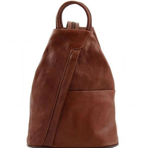 Shanghai - Leather backpack