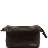 Ronny - Leather toilet bag